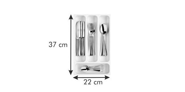 Pojemnik na sztućce Flexispace 370x222 mm - Tescoma