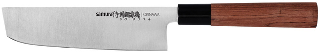 Samura Okinawa Nóż Kuchenny Nakiri Aus-8 - Samura