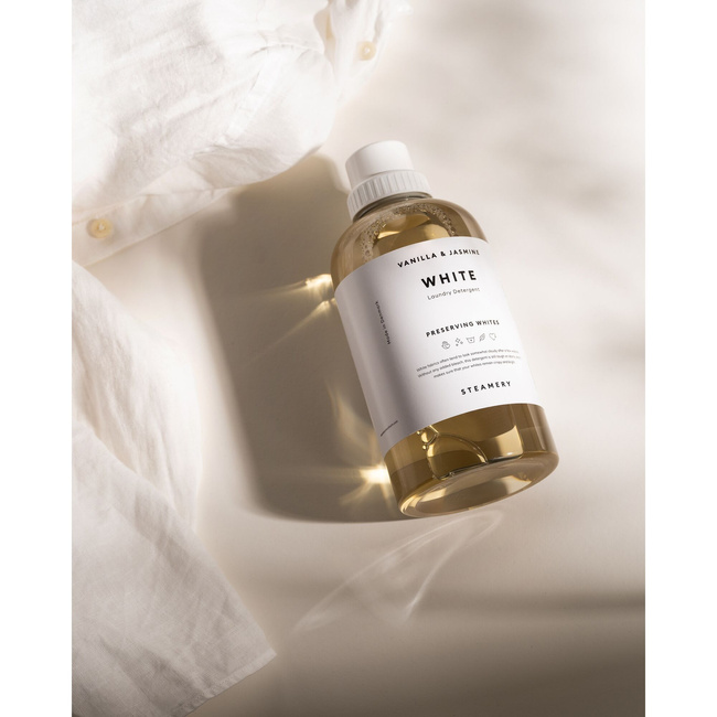 Płyn do prania białych tkanin, 750 ml White - Steamery
