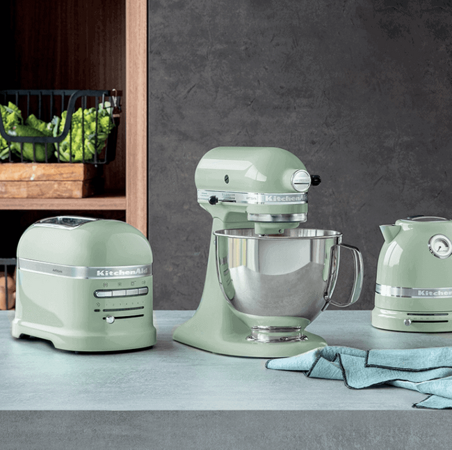 Toster Na 2 Kromki Artisan Kitchenaid 5Kmt2204Ept, Pistacjowy