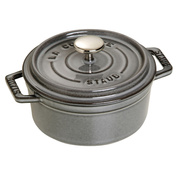 Garnek żeliwny okrągły 400 ml, szary - Staub