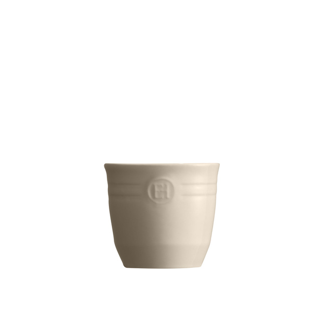 Pojemnik na przybory kuchenne Emile Henry 16 cm, kremowy, ceramiczny