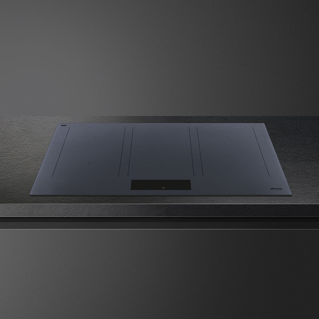 Smeg - Płyta Indukcyjna, 90cm, Linea, Ng Linea Sim1964dg Neptune Grey.