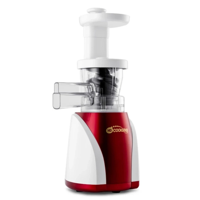 Wyciskarki wolnoobrotowe z funkcją mielenia Cooksense HD HD-8801 biało-czerwone