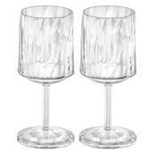 Kieliszki do wina Koziol Club No. 9 z tworzywa Superglas, 200 ml, 2 szt.