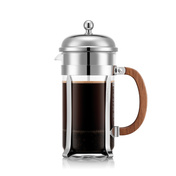 Zaparzacze tłokowe French Press 1L Chambord - Bodum Walnut Wood