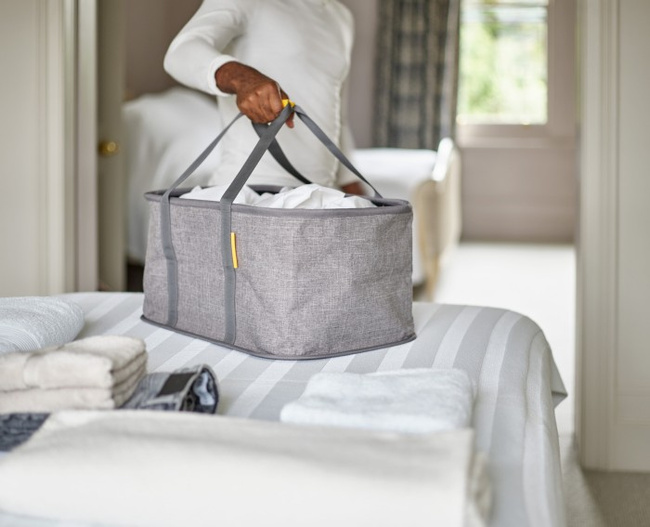 Kosz Składany Podróżny Na Pranie 35l. Hold-All - Joseph Joseph