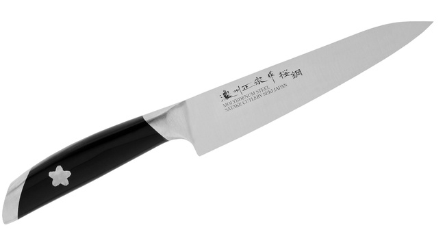 Satake Sakura Nóż Uniwersalny - Stal Nierdzewna - Ostrze 13,5 Cm - Japoński Design