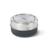 Lunch bowl szklany Black+Blum L, 0,75 l, kolor łupkowy