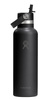 Butelka termiczna Hydro Flask Standard Mouth 21 oz (621 ml) ze słomką Flex Straw, czarna