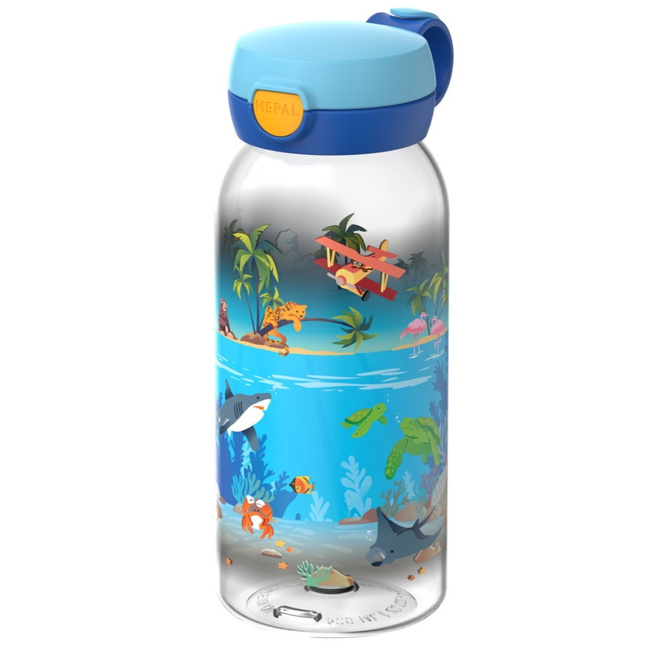 Butelki z klapką Campus 600 ml Tropical Ocean - Mepal