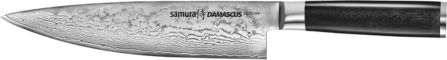 Samura Damascus Nóż Szefa Kuchni 200mm - Stal Ostrza 61Hrc - Profesjonalny Nóż Kuchenny