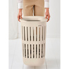 Kosz na pranie Brabantia Collect-It 55 l z pokrywą Quick-Drop, Soft Beige