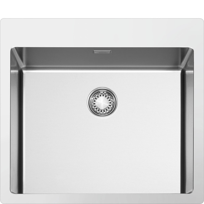 Smeg - Zlewozmywak ze stali nierdzewnej MIRA VR12S50RS Stal nierdzewna
