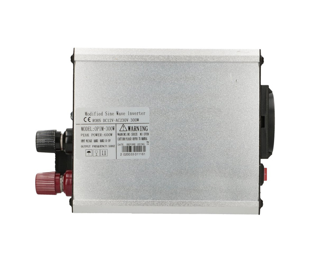 Przetwornica napięcia Extralink OPIM-300W, 12 V na 230 V, modyfikowany sinus