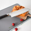 Nóż kuchenny Santoku Fissman Fujiwara ze stali AUS-6 18 cm