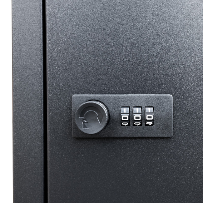 EXTRALINK LockStar Skrzynka na Paczki Stalowa 44x34x55 cm Solidna Zabezpieczająca