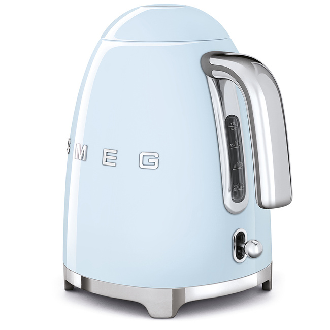 Zestaw Smeg - Czajnik + Toster na 2 kromki pastelowy błękit