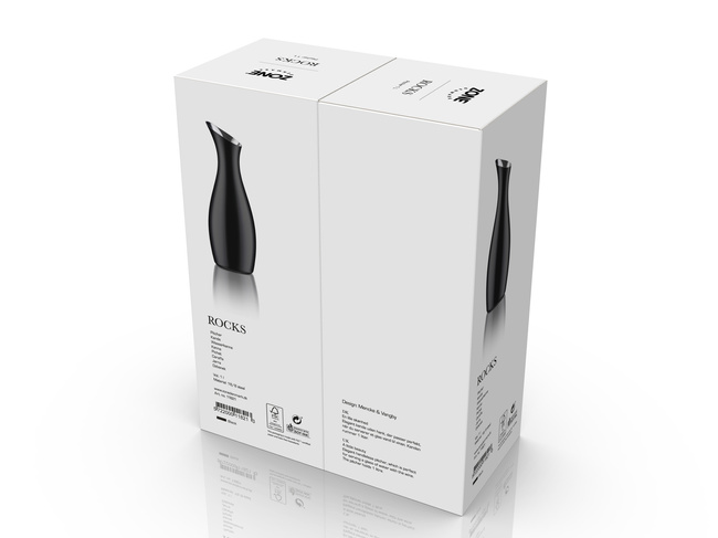 Dzbanek Na Wodę 1l Rocks Black 11821 - Zone Denmark