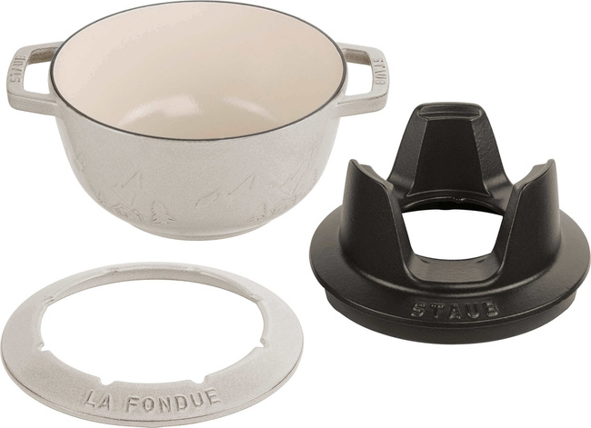 Zestaw do Fondue 20 cm, Truflowy - Staub