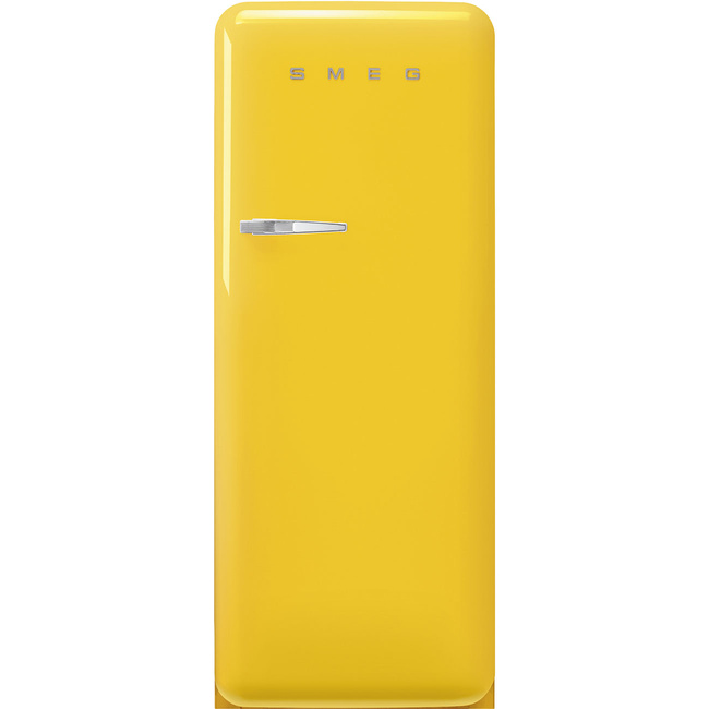 Smeg - Chłodziarko-zamrażarka FAB28RYW6 50'S RETRO STYLE - żółty