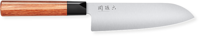 Nóż Santoku 17 cm Seki Magoroku Red - Kai