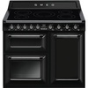 Smeg - Kuchnia wolnost, 100cm, Victoria, czarny Victoria TR103Ibl2 Czarny.