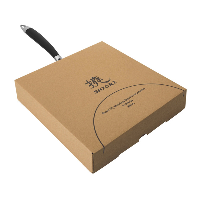Shiori - Stainless Steel 304 Pro patelnia z powłoką ceramiczną Ceram Guard 300 Max indukcja 28 cm