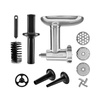 Metalowa maszynka do mięsa KitchenAid 5KSMMGA do mikserów planetarnych