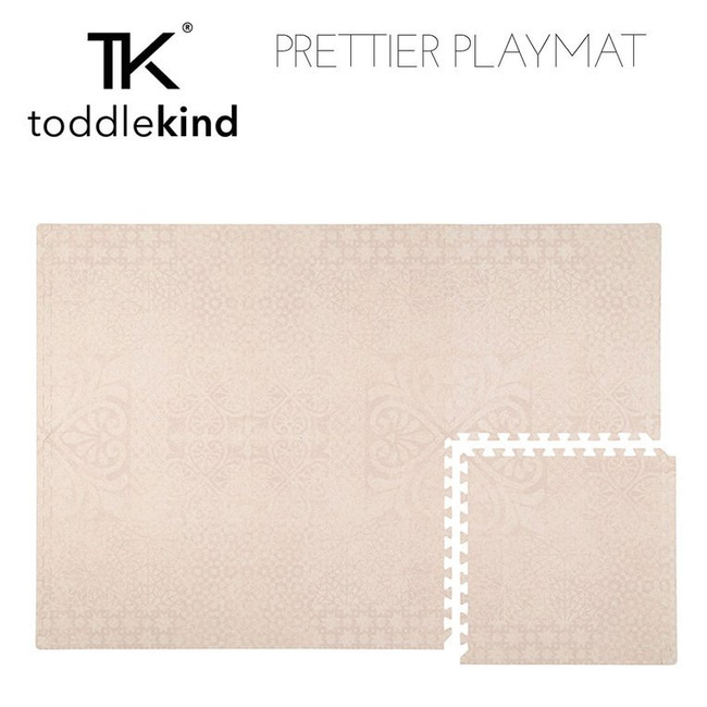 Toddlekind Mata do zabawy piankowa podłogowa Prettier Playmat Persian Blossom Light Pink