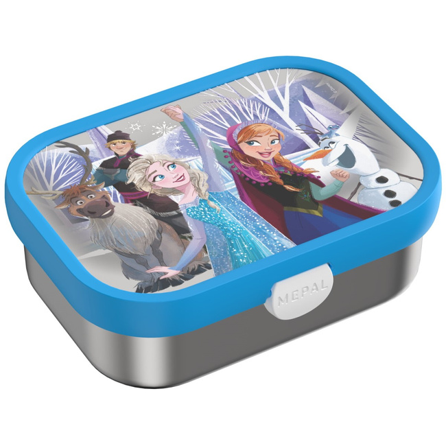 Lunchbox stalowy Mepal Campus Frozen Friends, 750 ml, z wkładem bento