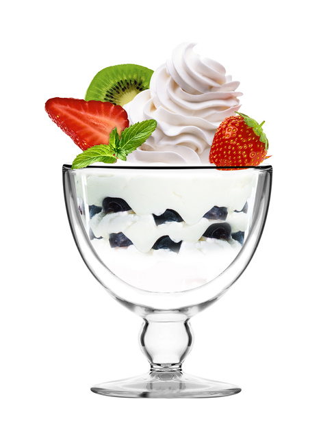 2 Pucharki Do Deserów Z Podwójną Ścianką 250 Ml Amo 8999 - Vialli Design