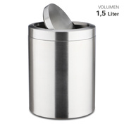 Kosz stołowy stal matowa - Weis