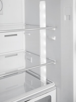 Smeg - Chłodziarko-zamrażarka FAB32RBL6 50'S STYLE - czarny