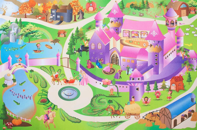 Mata Castle z autkami 120x80 cm