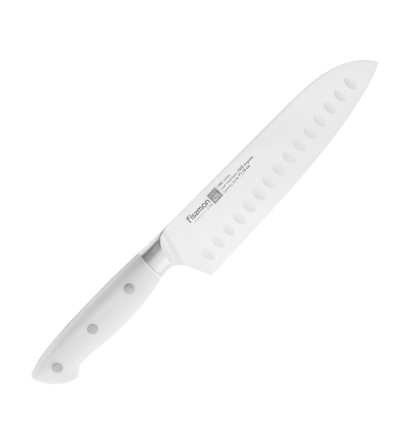 Nóż Santoku Fissman Linz 18 cm, stal nierdzewna X50CrMoV15