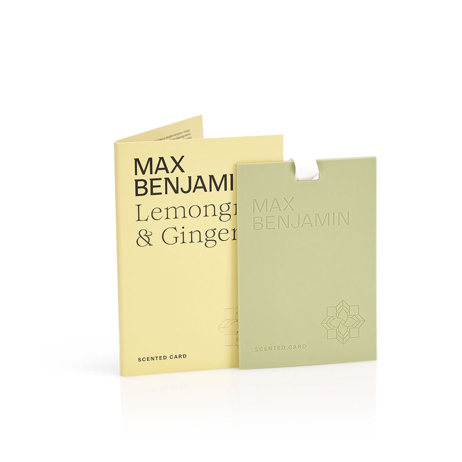 Karta Zapachowa Lemongrass and Ginger - Max Benjamin