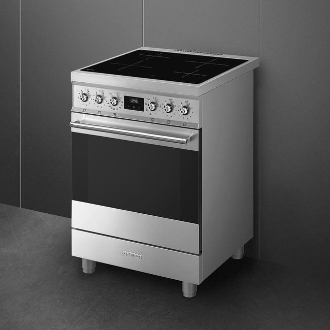 Smeg - Kuchnia wolnostojąca Symfonia C6ImXm2 Stal nierdzewna
