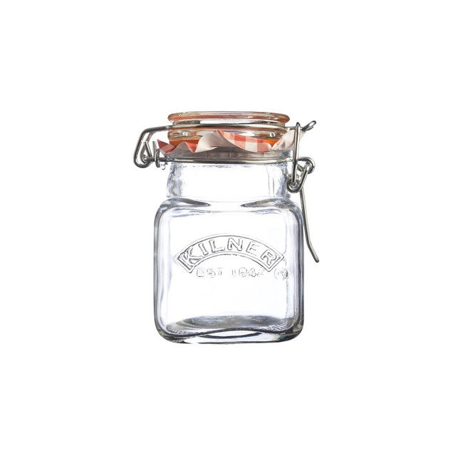 Słoik 0,07 l. Square Clip Top Jar - Kilner