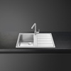 Smeg - Zlewozmywak Ze Stali Nierdzewnej Mira Ldr861-2 Stal Nierdzewna