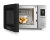 Smeg - Kuchenka mikrofalowa SDA Collezione - czarny mat