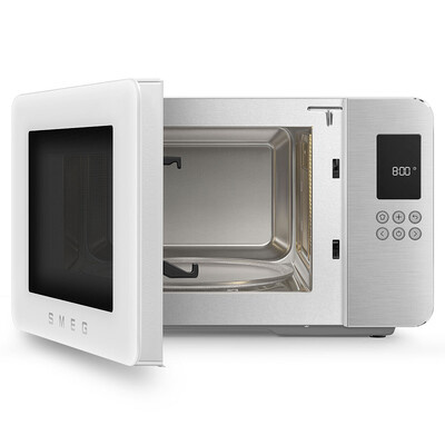 Smeg - Kuchenka mikrofalowa, SDA Collezione - biały mat