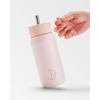 Termiczny kubek 2w1 ze słomką | 750ml | Różowy series 2 - Chillys bottles