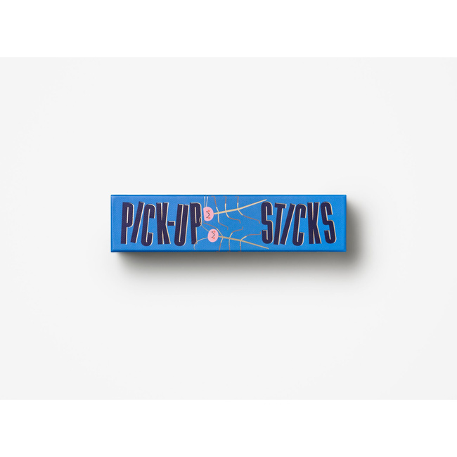 Gra zręcznościowa bierki Printworks Pick Up Sticks Junior, kolorowe drewniane patyczki