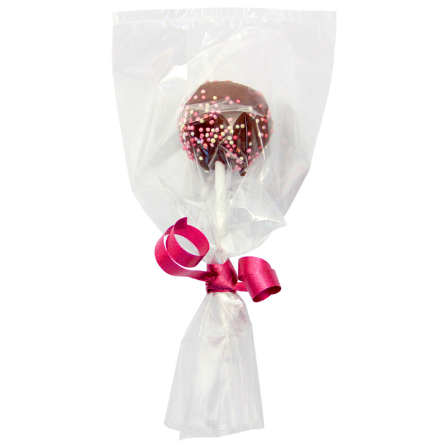 Pme zestaw torebek Cake Pop ze srebrnymi wstążkami
