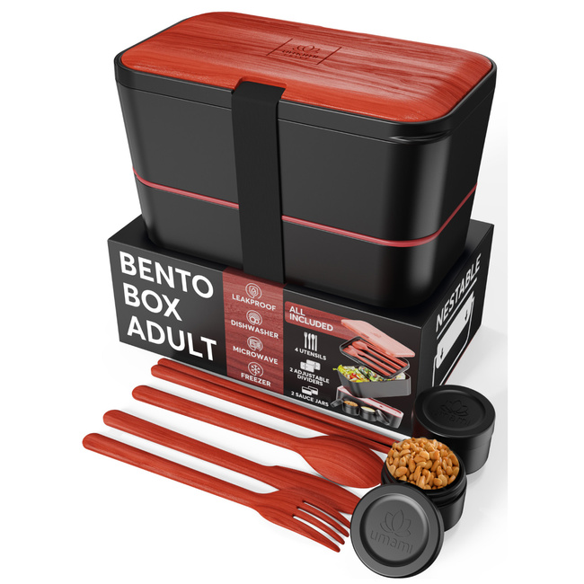 Lunchbox Nestable - Rosewood Black - 1500ml - Umami