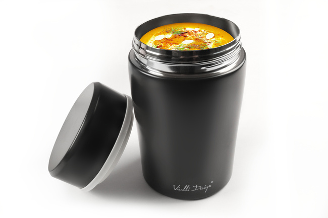 Termos Obiadowy 500ml Fuori Grafitowy 27725 - Vialli Design