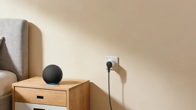 Inteligentne gniazdko Aqara Power Plug H2 EU z pierścieniem RGB, 16 A, Matter