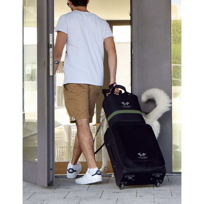 Torba Podróżna, Czarno- Zielona - United Pets