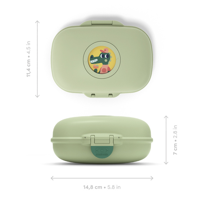 Monbento Gram Lunchbox Dla Dzieci 0,6 L Green Forest